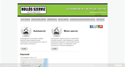 Desktop Screenshot of hollosszerviz.hu